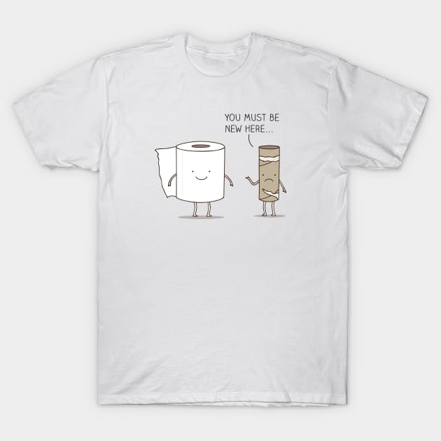 Paper work T-Shirt by milkyprint